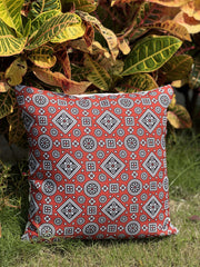 Ajrak-Themed Cushion Covers – A Heritage of Elegance