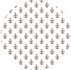 Floral design table cover