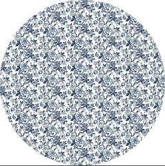 Floral design table cover