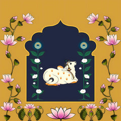 KAMADHENU LOTUS BACKDROP