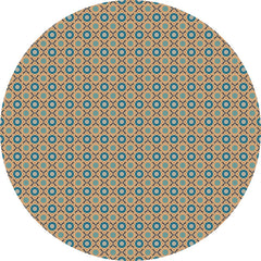 Azure Medallion Table Cover