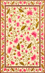 Vintage Floral Elegance Backdrop