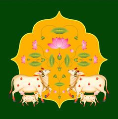 Pichwai Theme Backdrop