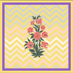 Floral Digital Cushion Cover