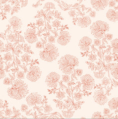 Floral Digital Cushion Cover