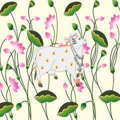 Pichwai Art Backdrop
