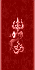 Mahadev Trishul Damru Om Scroll