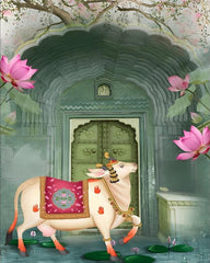 Kamdhenu Lotus Haveli Backdrop