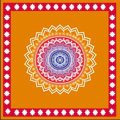 Festive Mandala Rangoli Backdrop