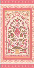 Blush Floral Heritage Tapestry