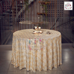 Sequin embroidery Table Covers