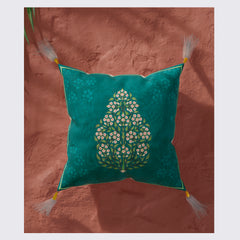 Teal Cushion Cover