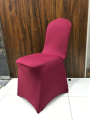 Maroon Banquet Chair Cover