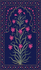 A very fine Floral print backdrop