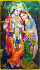 Radha Krishna Backdrop