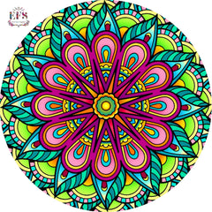 Tropical design table cover