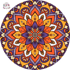 Tropical design table cover