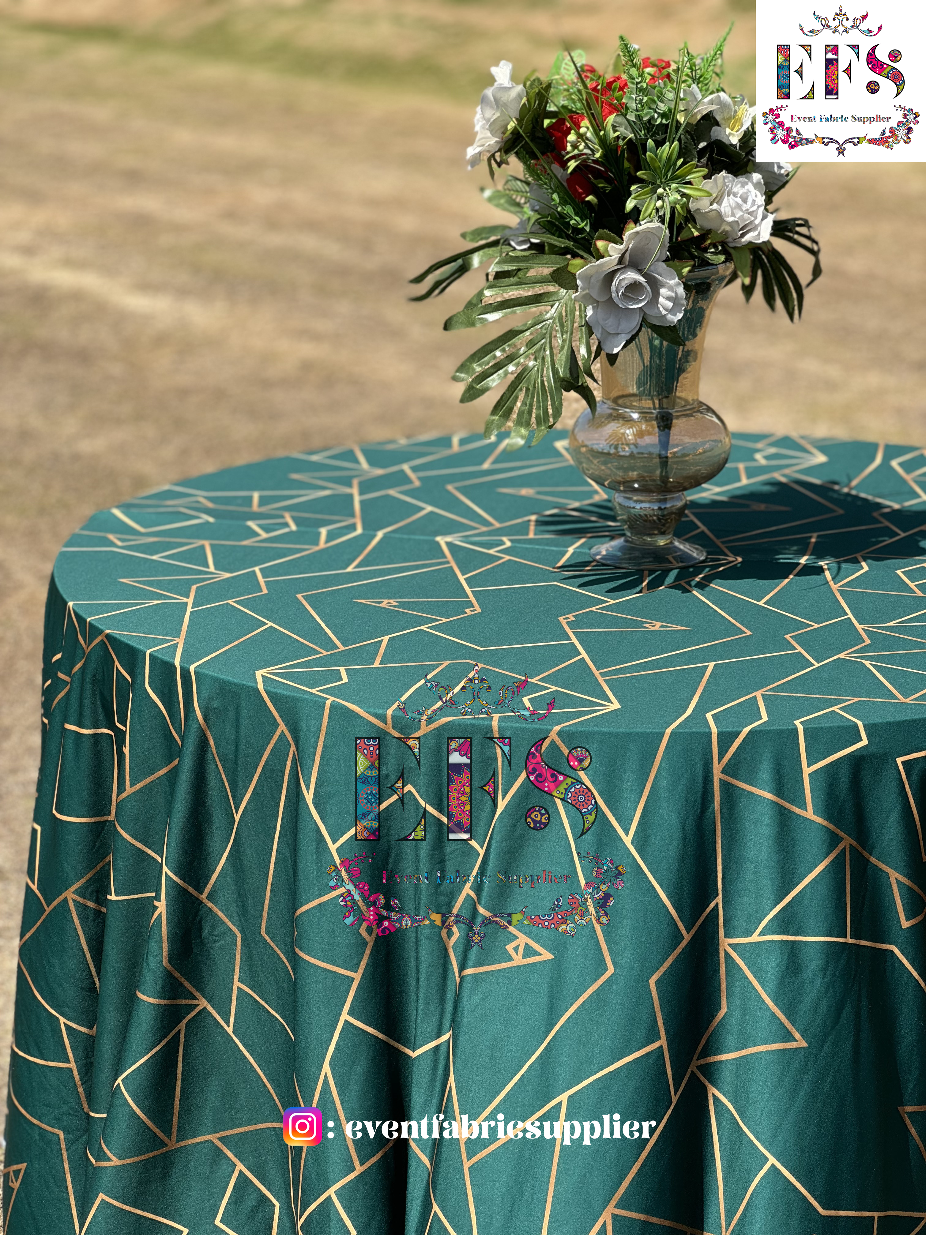 Geometric Table Covers