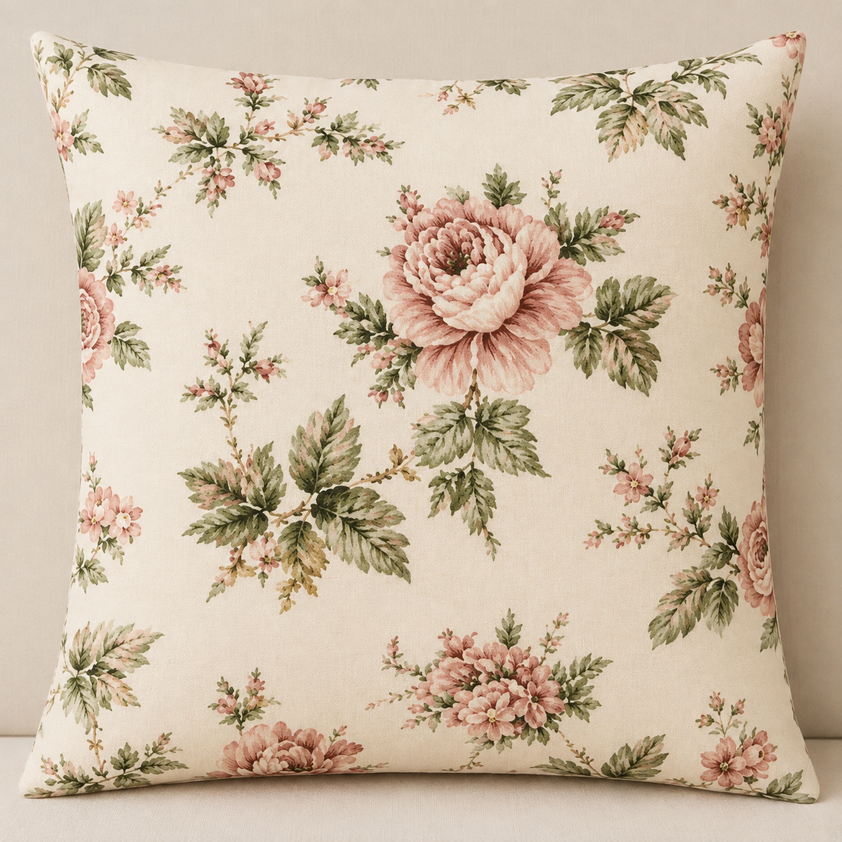 Digital Floral Cushion Cover