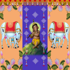 Ganesh ji Backdrop