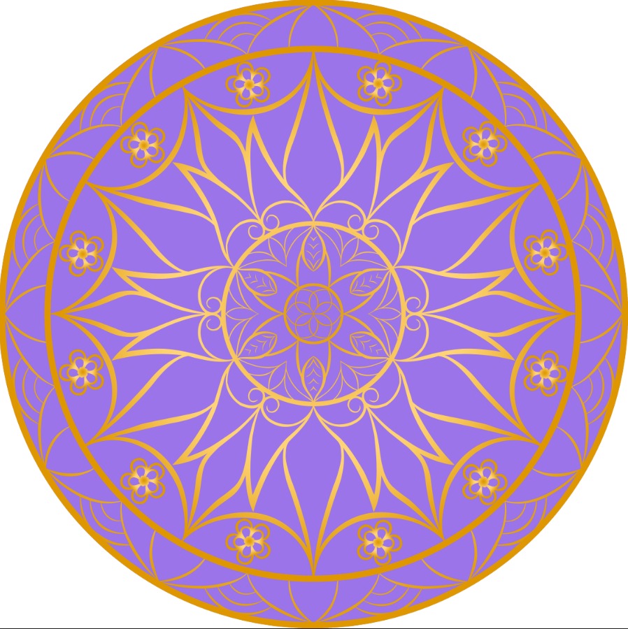 lavender theme table cover