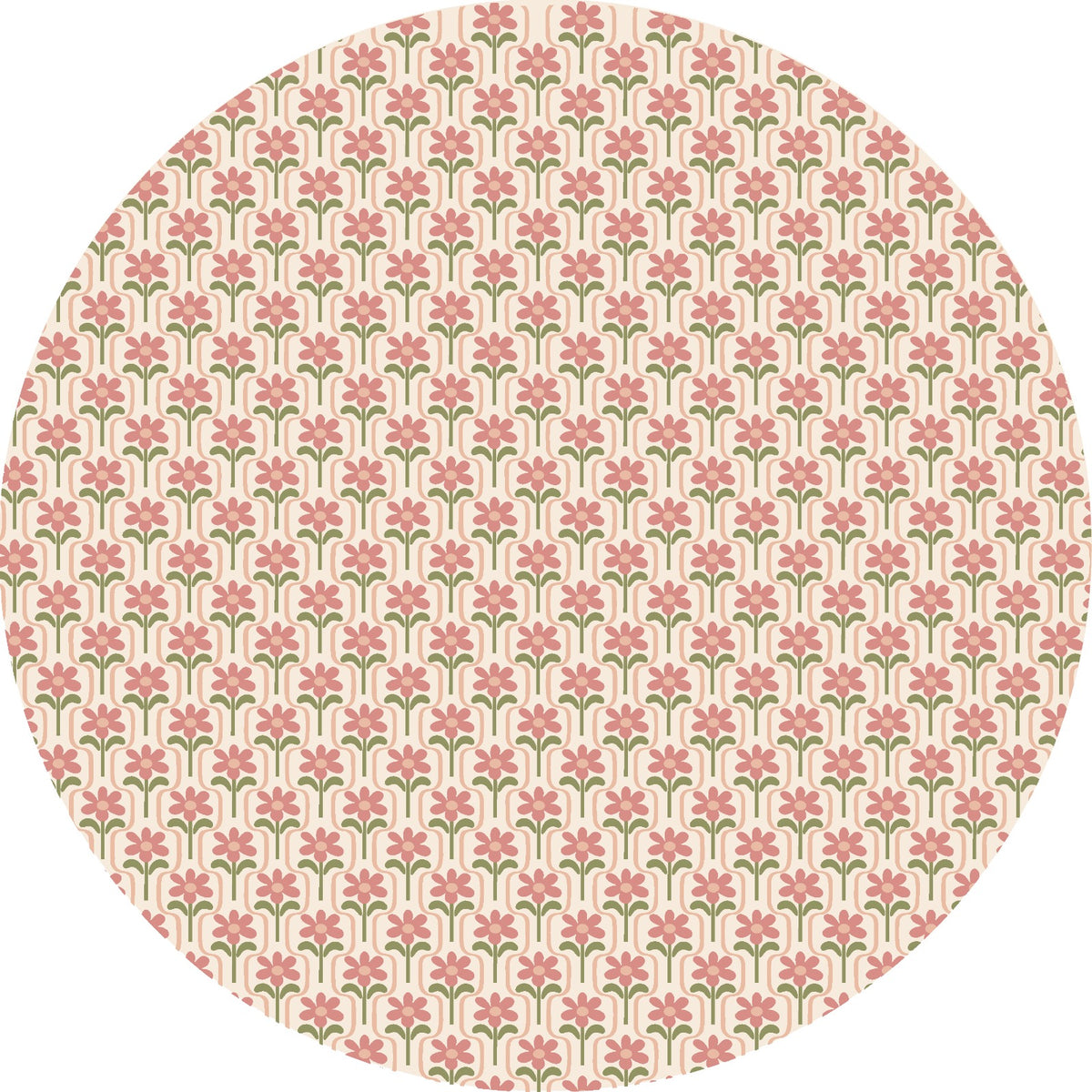 Floral Design Table Cover
