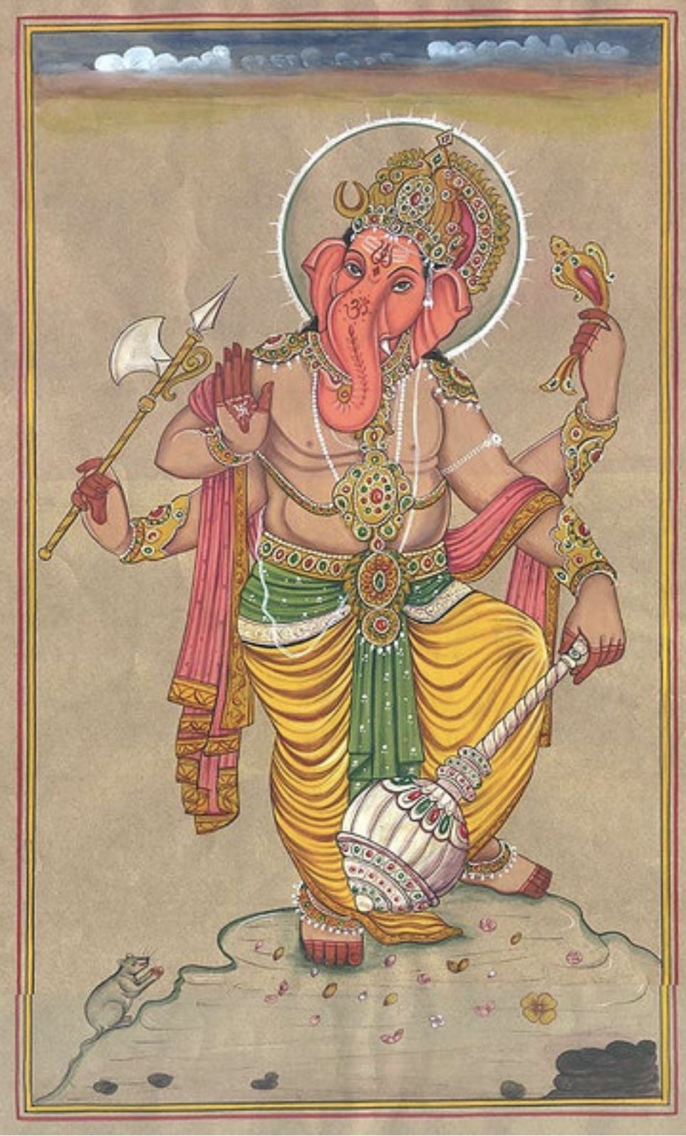 Anant Roop Ganesh Shakti Roop Ganesha Backdrop – EFS