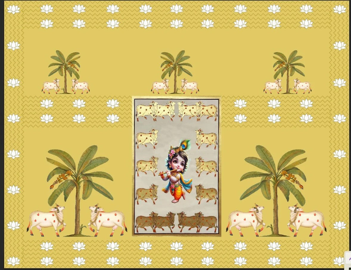 Krishna Posture Glow