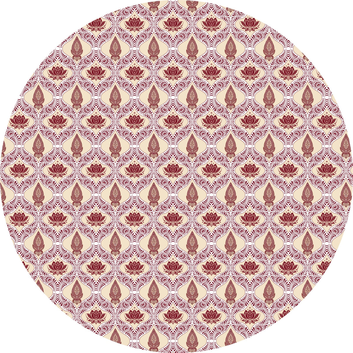 Blush Motif Table Cover