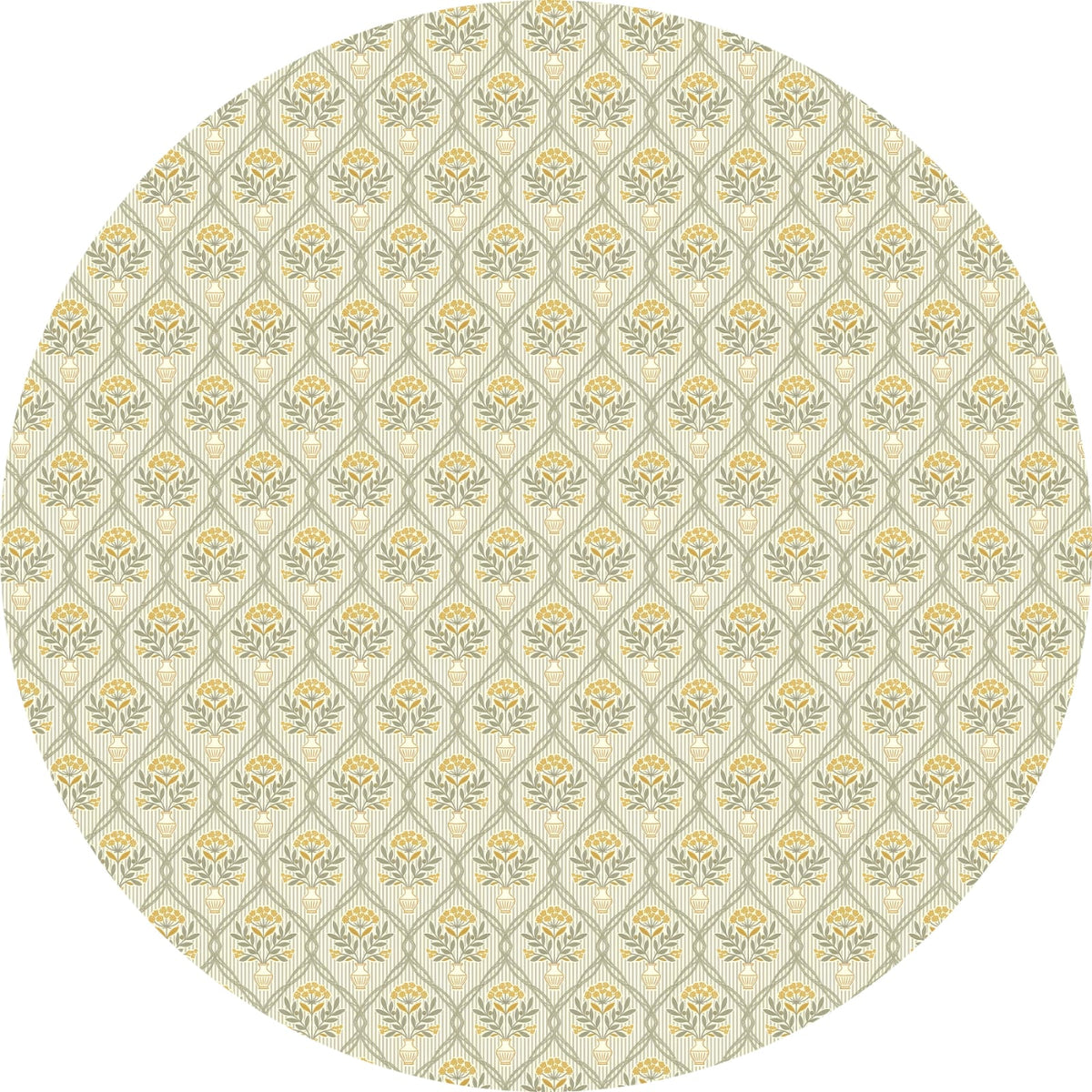 Golden Bloom Table Cover