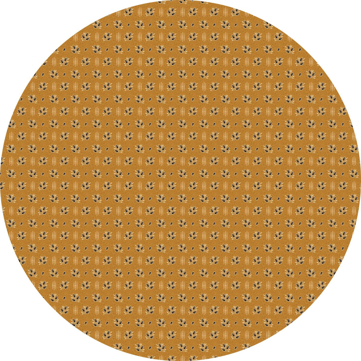 Golden Petal Table Cover