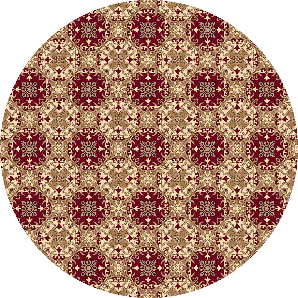 Vintage Round Table cover