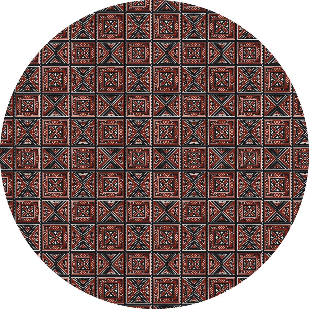 Rustic Round Table Cover
