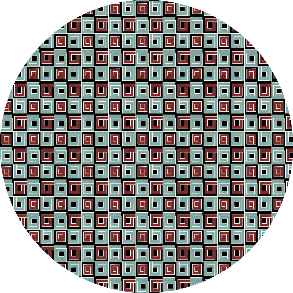 Retro Mosaic Table Cover
