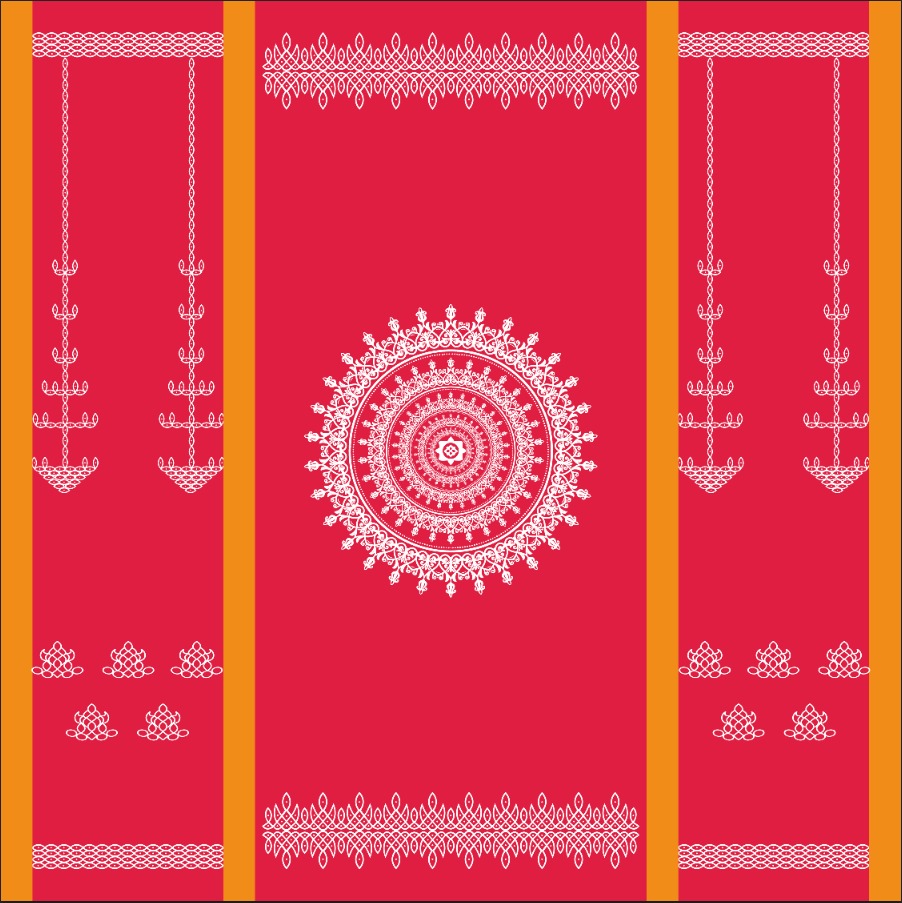 Mandala Elegance Backdrop