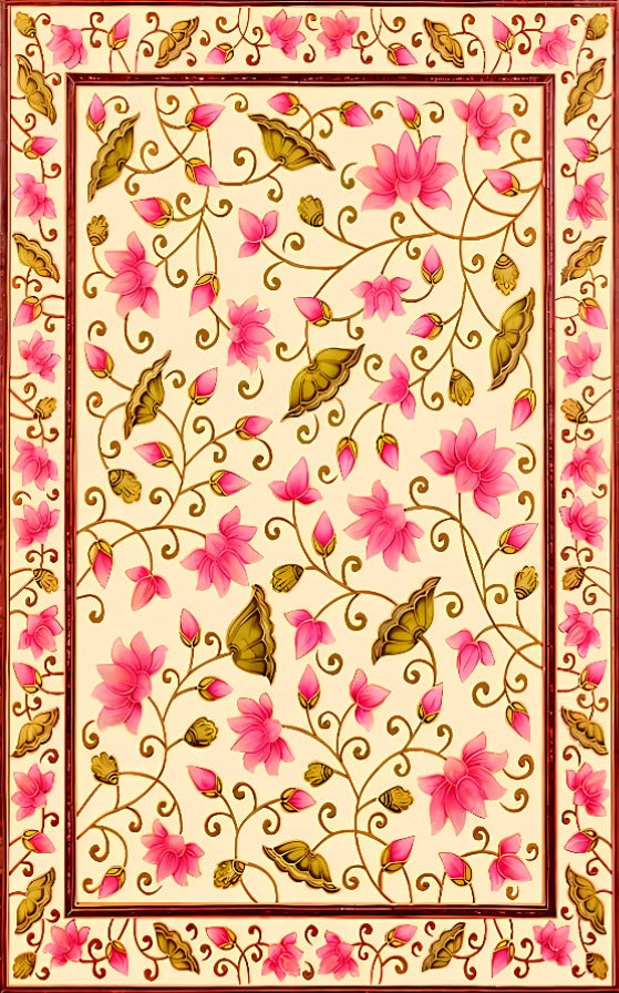 Vintage Floral Elegance Backdrop