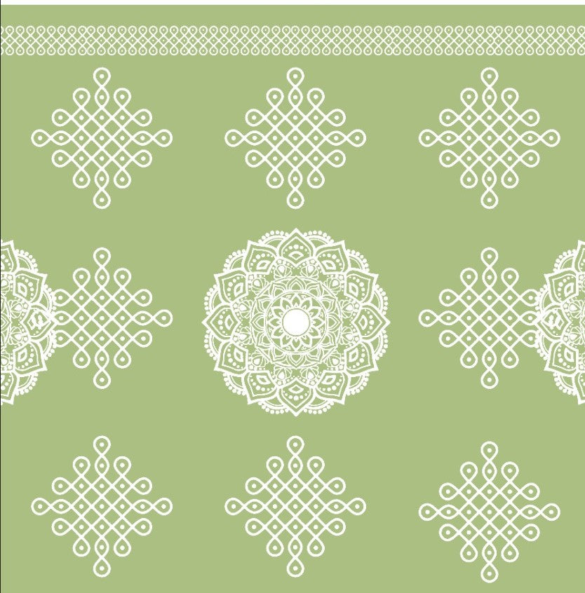 Kolam Decorative Backdrop