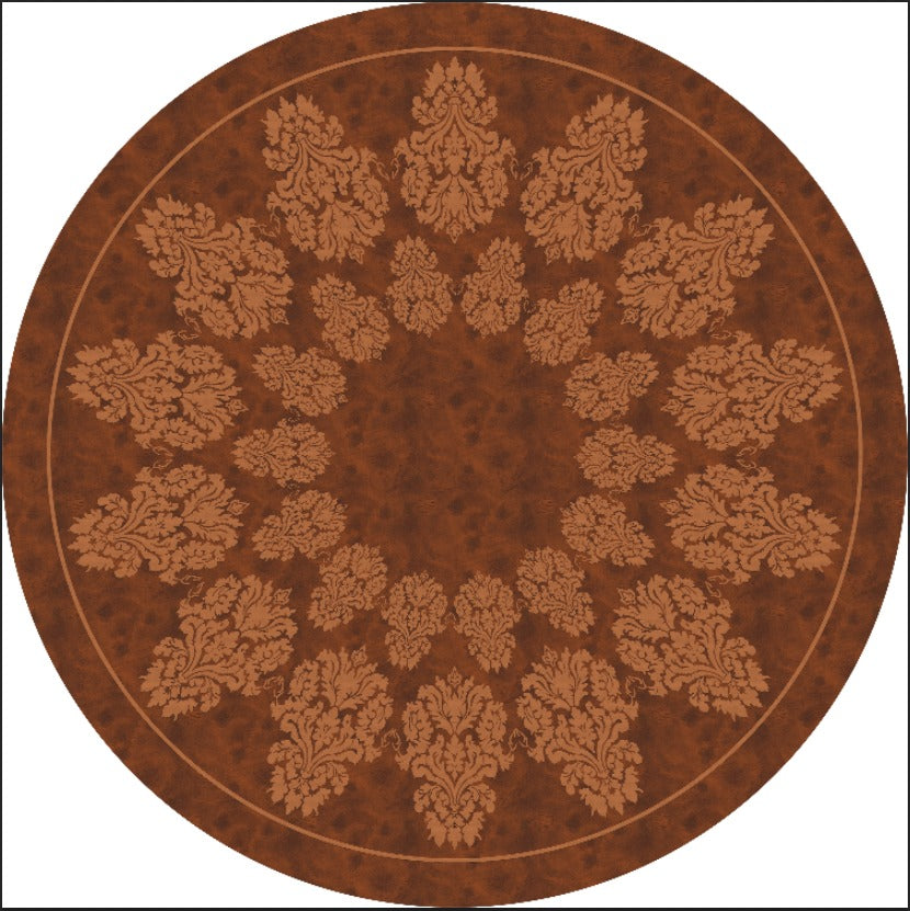 Royal Walnut  Round Table Cover