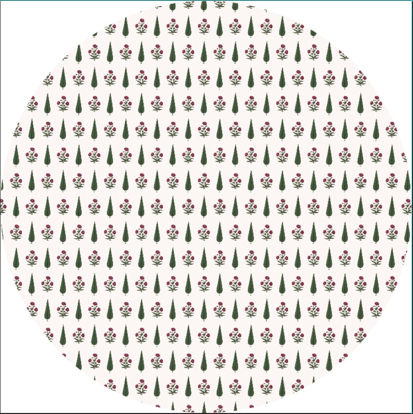 Rosewood Garden Round Table Cover