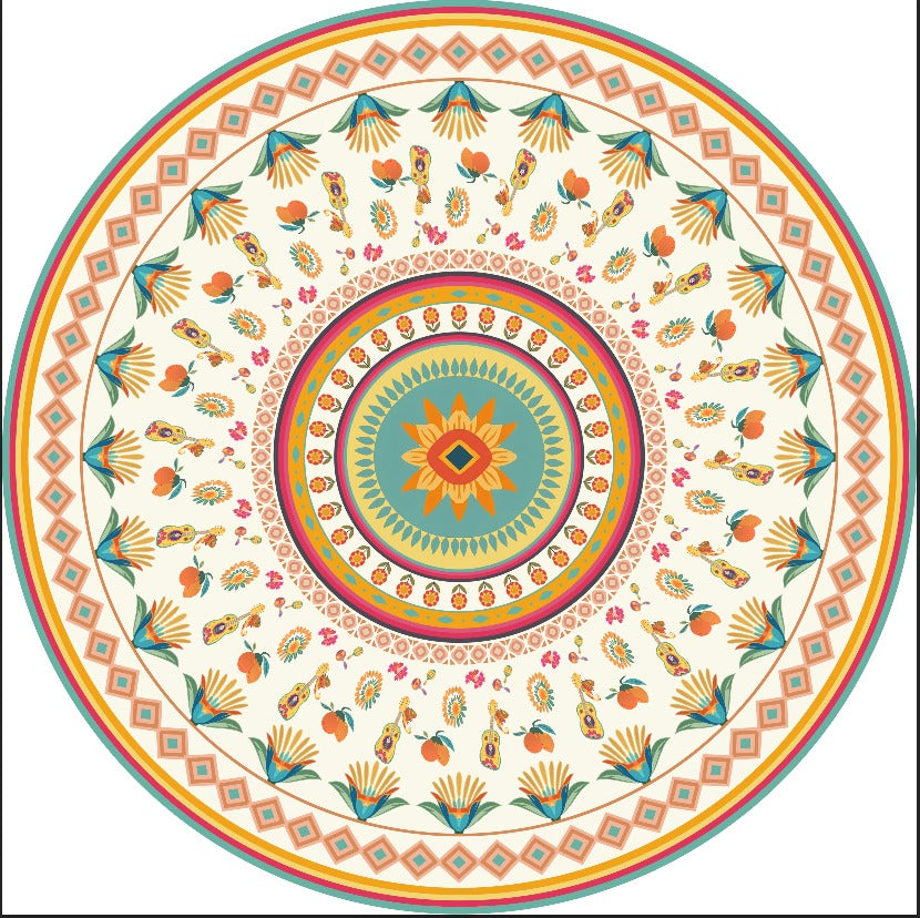 Mandala Round Table Cover