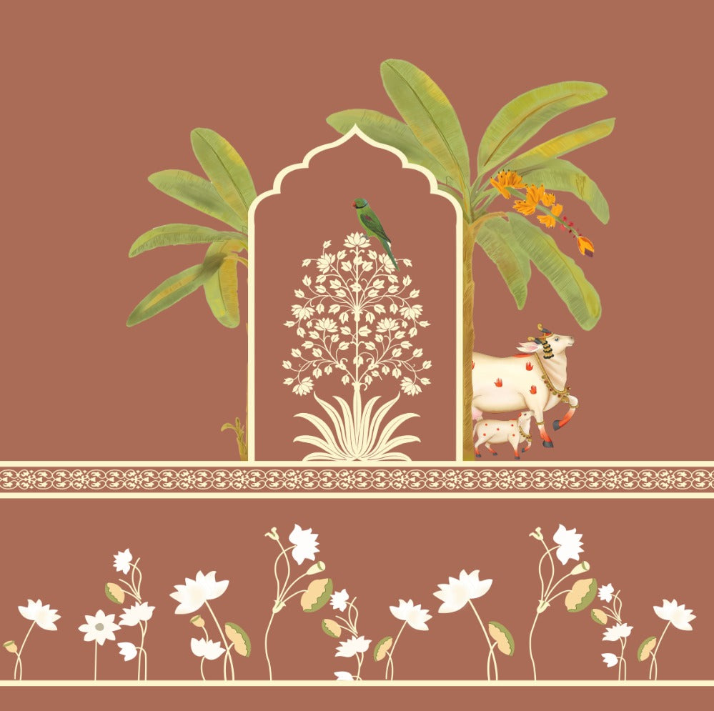 Vrindavan Heritage Backdrop