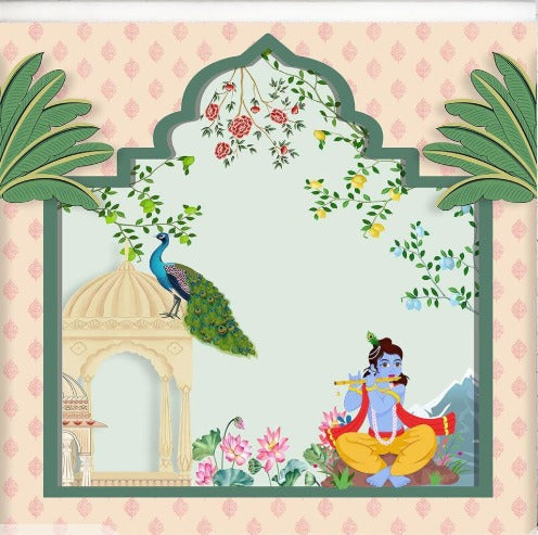 Krishna Theme Backdrop