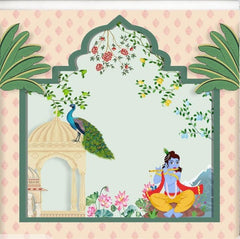 Krishna Theme Backdrop