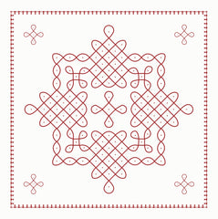 Kolam Decorative Backdrop