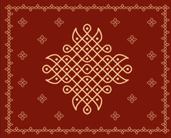 Kolam Decorative Backdrop