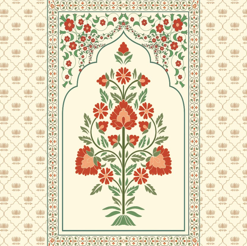 Floral Theme Backdrop