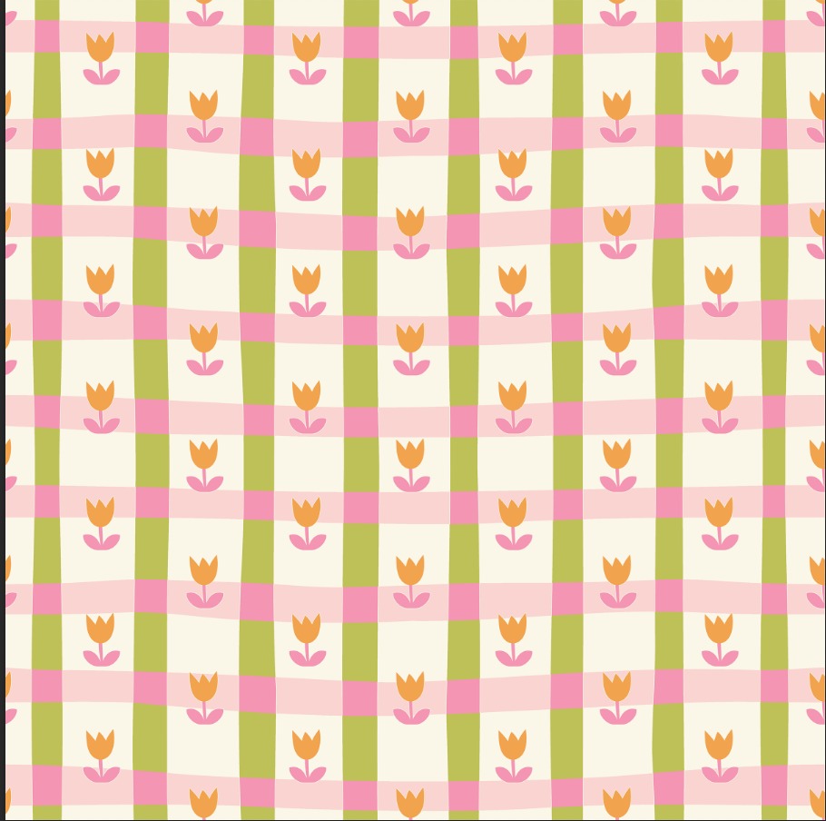 Lotus Motif Digital Cushion Cover