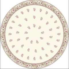 Floral Round Table Cover