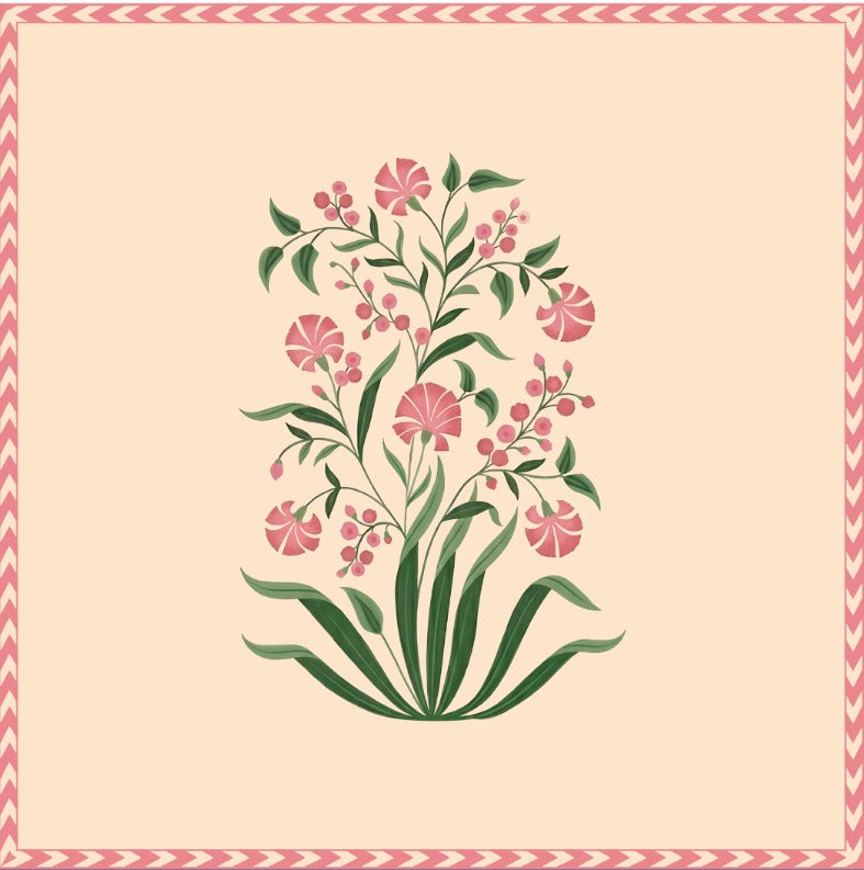Floral Cushion Cover