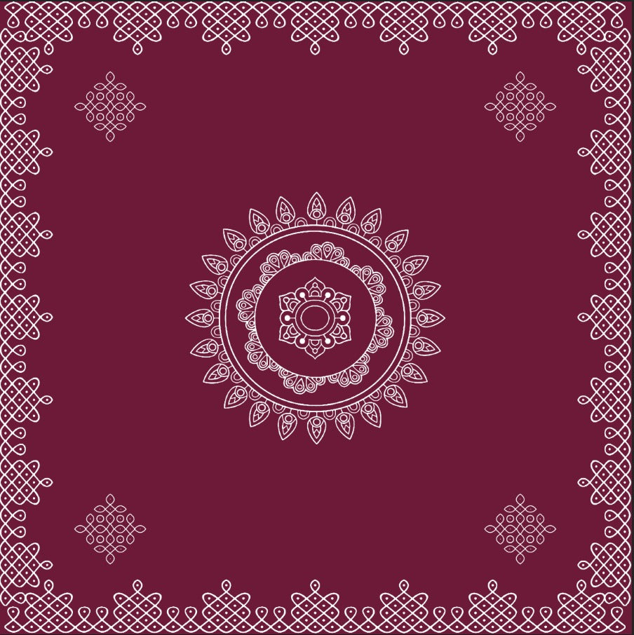 Kolam Decorative Backdop